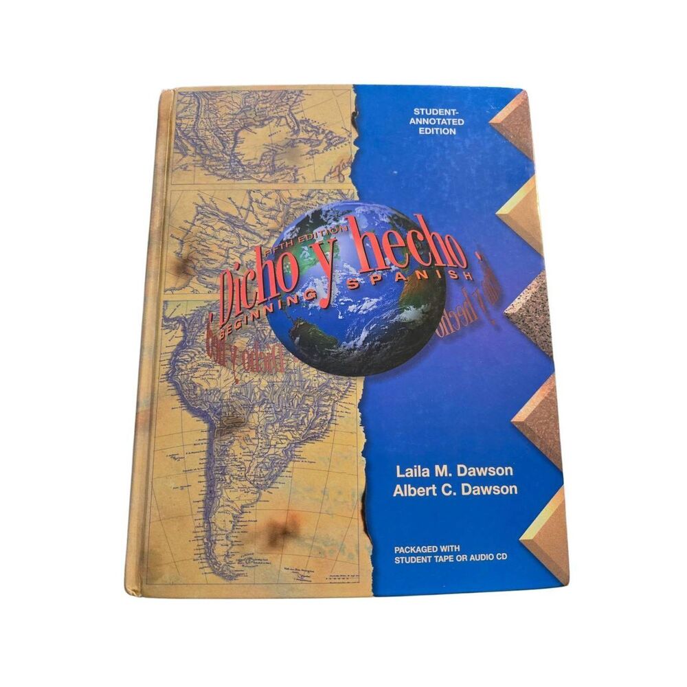 Dicho y hecho beginning Spanish by Laila M. Dawson 5th edition - wiley books - i